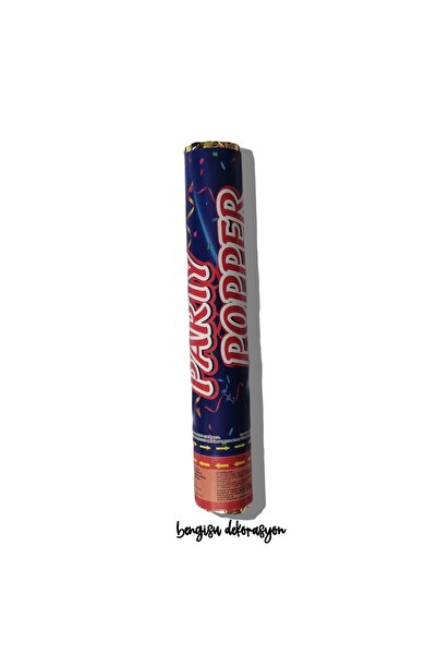 Bengisu Dekorasyon Party Popper Karışık/karnaval Konfeti 30 Cm