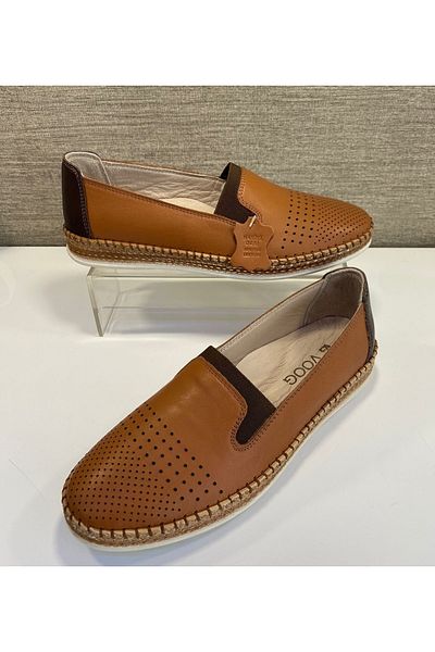 VOOG Women's Leather Ballerinas