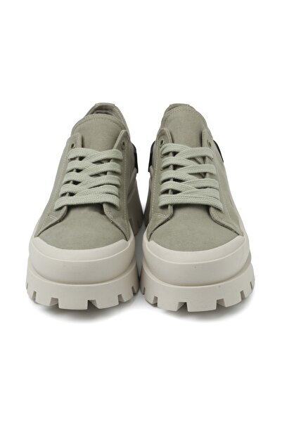 John May Women's Sneakers Rd-4387 Linen Green