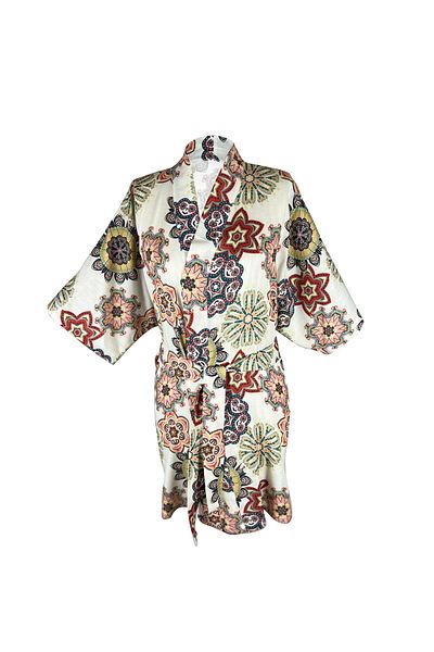 MANOTRES Authentic Linen Kimono