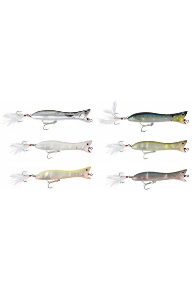 Savage Gear Panic Popper 16.5cm 68g Suni Yem Baloncuk Çıkartır 06-olive Flash