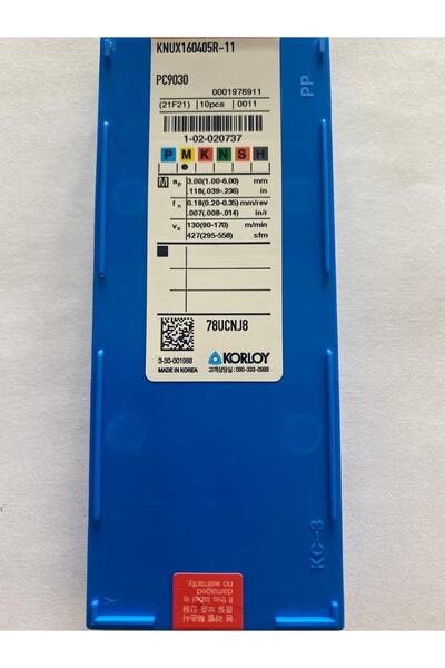 Genel Markalar Knux (BAKLAVA DİLİM) Elmas Uç 10 Adet Knux160405r-11 Pc9030