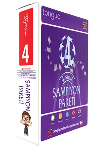 TONGUÇ AKADEMİ YAYINLARI 4. Sınıf Şampiyon Paketi