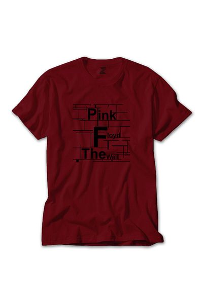 Z zepplin Κόκκινο T-shirt Pink Floyd The Wall 2