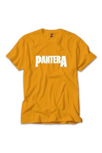 Z zepplin Κίτρινο μπλουζάκι με λογότυπο Pantera