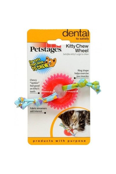 PetStages Dental Kitty Chew Wheel - 715