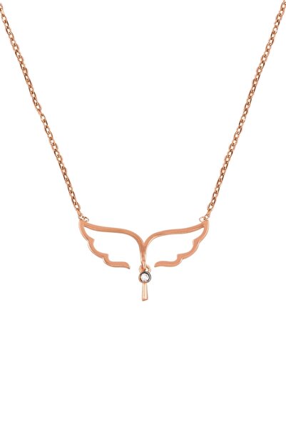 Argentum Concept 925 Ayar Gümüş Melek Kanadı Kolye - N046401