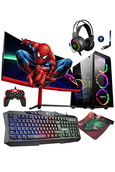 Zeiron Rsx50 Ryzen 5 5600x 16gb 256gb M.2 + 1tb Gtx1650 24" 144hz Oyuncu Bilg...