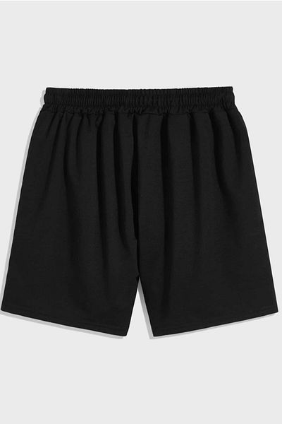 MODAGEN Unisex σορτς με στάμπα μαύρης γάτας