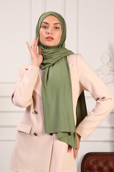 ada sanatsal Classic Combed Cotton Shawl Lycra Mint Green