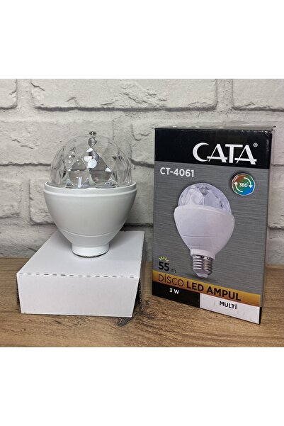 Moor Garden Cata Ct-4061 3w Disco Led Ampul Multi