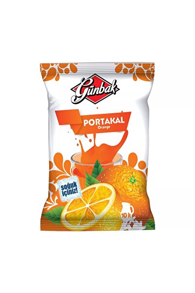 Günbak Portakal Meyve Aromalı C Vitaminli Soğuk Içecek Tozu 10 Lt Portakal Su...