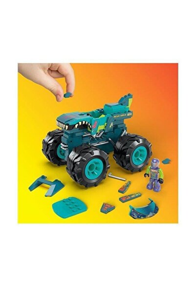 mattel Hdj95 Mega, Hot Wheels Wrex Monster Truck, 187 Parça, +5 Yaş