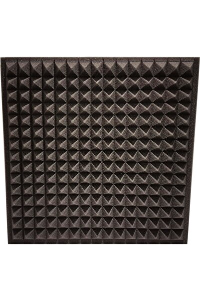 magazaweb Yapışkanlı Akustik Yanmaz Piramit Sünger 40mm 60 Dns Ebat 50x50