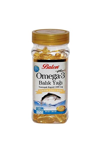 Balen Omega-3 Halal Certified Deep Sea Fish Oil - 1380Mg X100 Capsule