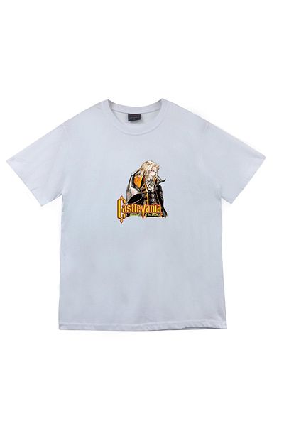 fame-stoned Tricou imprimat cu anime Castlevania Lords Of Shadow