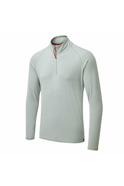 Gill Men's UV Tec Long Sleeve Zip Tee