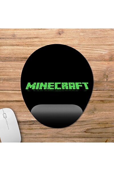 Pixxa Minecraft Bilek Destekli Mousepad Model - 3 Oval