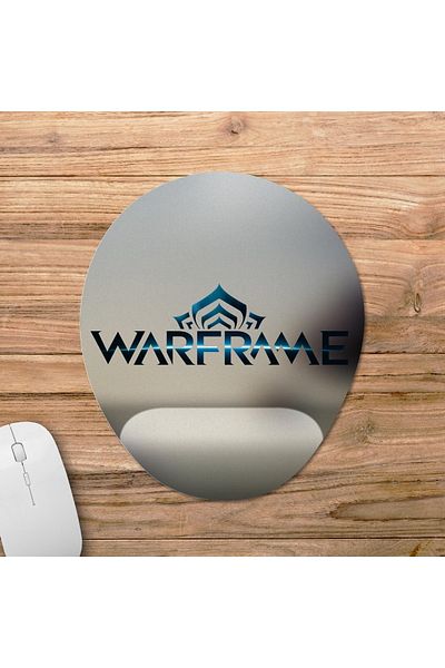 Pixxa موديل لوحة ماوس مع مسند للمعصم من Warframe - 5 بيضاوي
