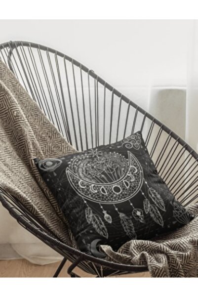 ALAMODECOR Спеціальний дизайн чохла для подушки з принтом і блискавкою (43 см × 43 см)