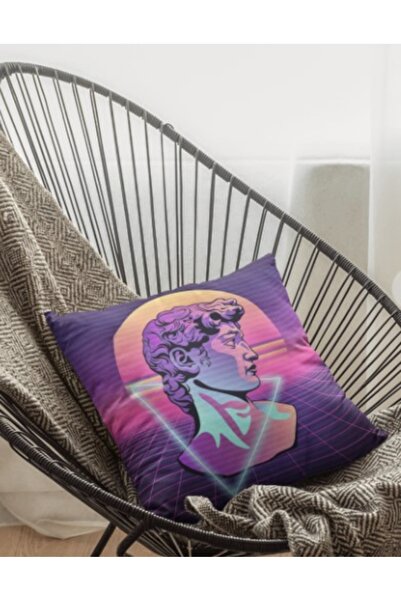 ALAMODECOR Спеціальний дизайн чохла для подушки з принтом і блискавкою (43 см × 43 см)