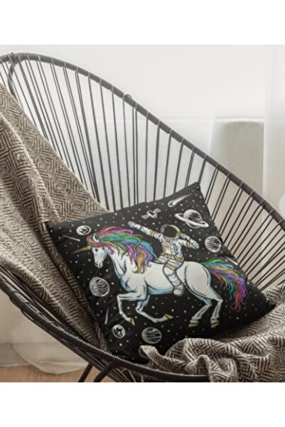 ALAMODECOR Спеціальний дизайн чохла для подушки з принтом і блискавкою (43 см × 43 см)