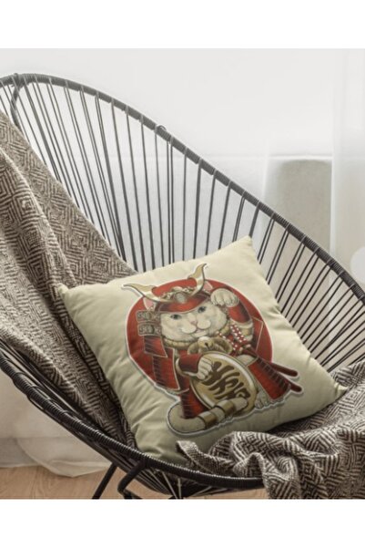 ALAMODECOR Спеціальний дизайн чохла для подушки з принтом і блискавкою (43 см × 43 см)