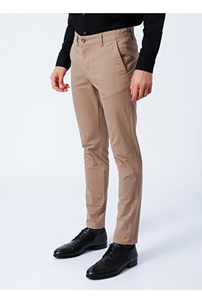 SÜVARİ Normal Bel Normal Paça Dar Bej Erkek Pantolon Pn2020500453