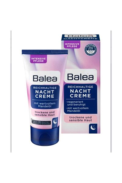 BALEA Intensive Rich German Quality - Night Care and Face Cream 50 Ml