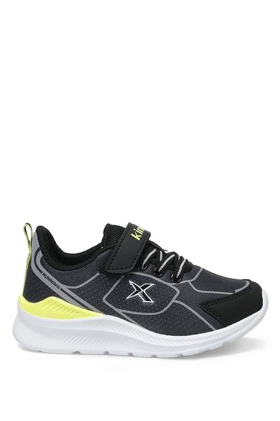 Kinetix Negru - Pantofi sport pentru băieți Polymer 2fx
