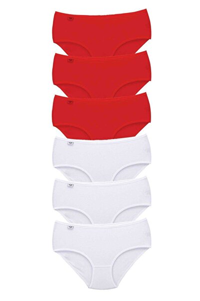 Tutku Chiloți de cauciuc Bato cu talie înaltă pentru femei 6 bucăți S7