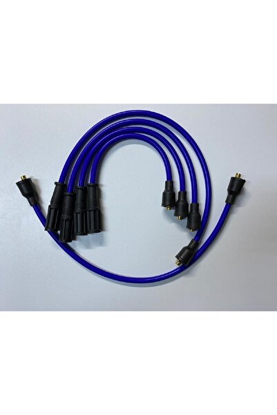 CHAMPION SPARK PLUG WIRE SET Fıat 124 Serce 1.6 8v 71-92 4cc 8.5 Mm Mavi Sili...