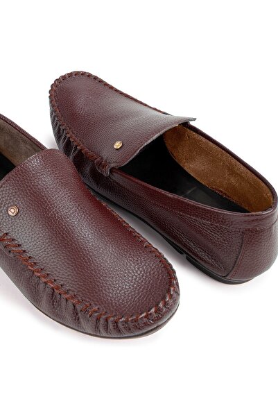 Ducavelli Attic Hakiki Deri Erkek Günlük Ayakkabı , Rok Loafer Ayakkabı Kahverengi