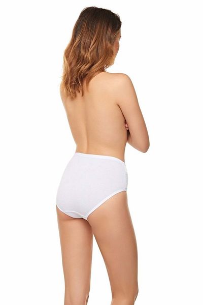 Belinay 018 Lace Detailed Women's Panties White L