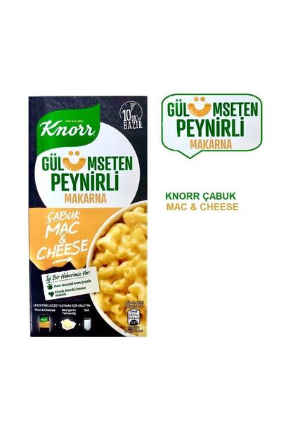 Knorr Çabuk Makarna Peynirli Mac Cheese 212 Gr