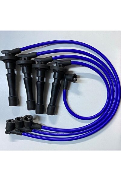 CHAMPION SPARK PLUG WIRE SET Honda Cr-v I 2.0 16v 98-02 B20z1 4cc 8.5 Mm Mavi...