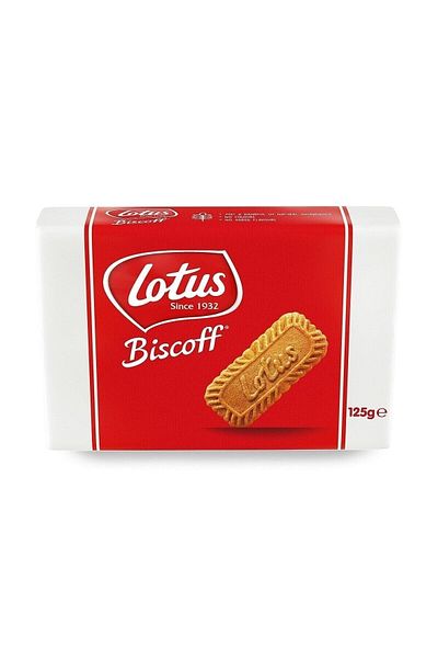 Lotus Biscuits Biscoff Caramelized - 125 Gr