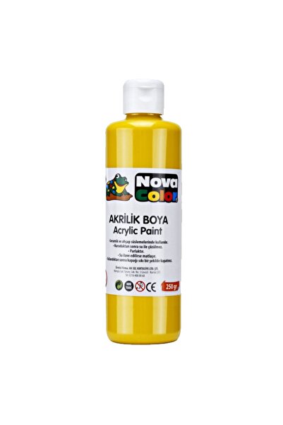 Nova Color Max Mahi Akrilik Boya 250 Gr Sarı