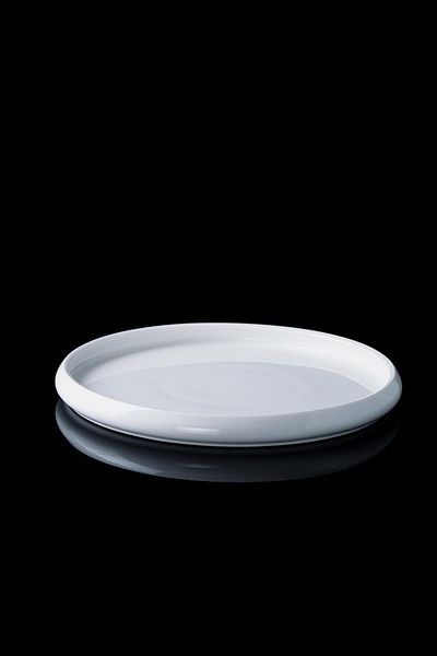 ACAR Bianco Perla Porcelain Round Plate - 26 cm