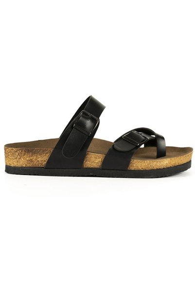 Slazenger Lara Cork Sole Full Orthopedic Slippers