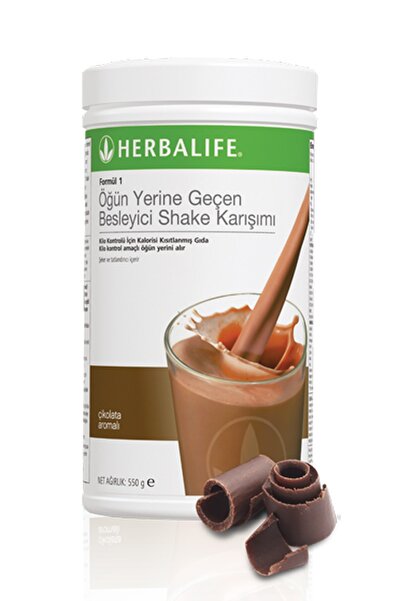 Herbalife Besleyici Shake Karışımı Formül 1 Çikolatalı 550g
