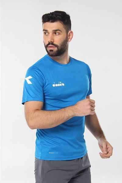 Diadora Ανδρικό μπλουζάκι Blue Nacce - 16tsr05