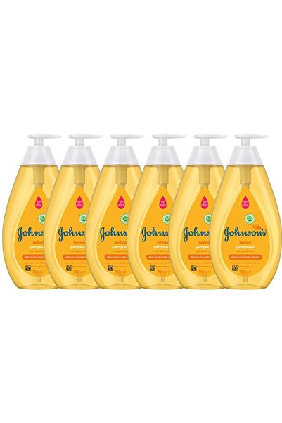 Johnson's شامبو بيبي بيبي 750 مل 6 قطع