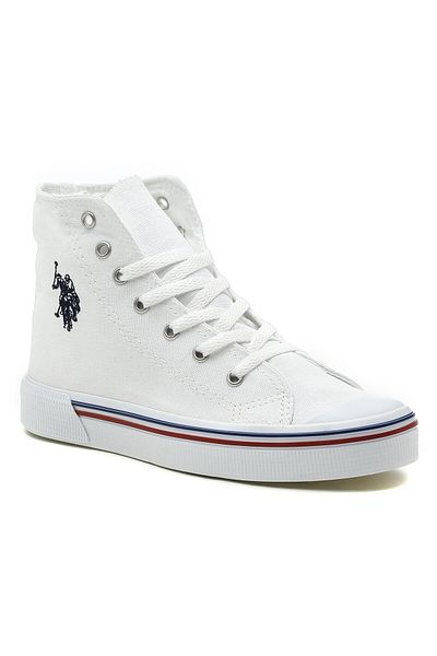 U.S. Polo Assn. Penelope Hi White Len Unisex Daily Sports Boots - Benjamin