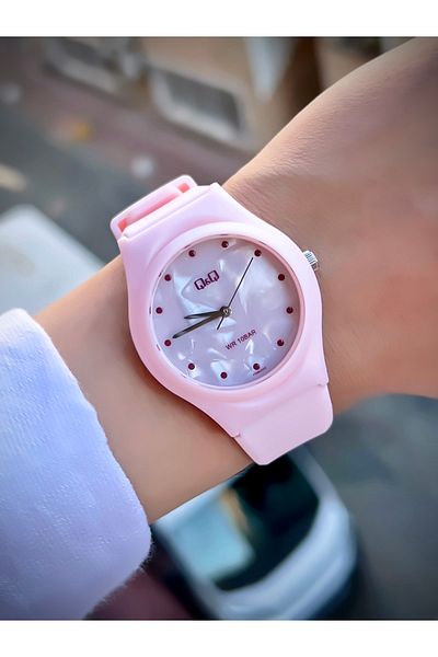 Q&Q Unisex Wristwatch Silicone Cord Waterproof Teenager Watch Sports Model