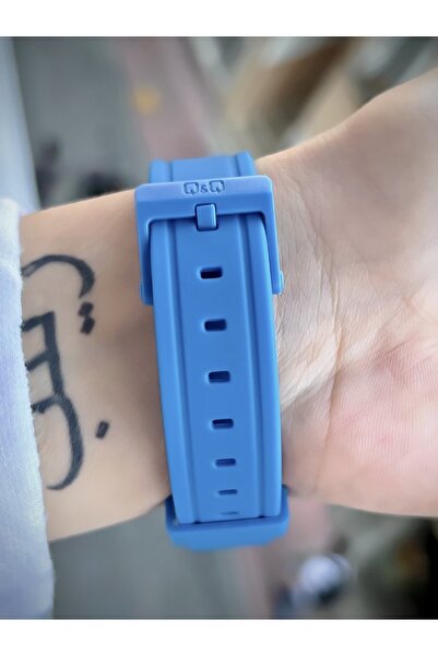 Q&Q Unisex Kol Saati Silikon Kordon 2 Yıl Garantili Su Geçirmez Genç Saati Spor Model