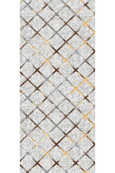 ALgorand Home Μοντέρνα πλενόμενη ρολόδρομα με αντιολισθητική βάση - Καφέ