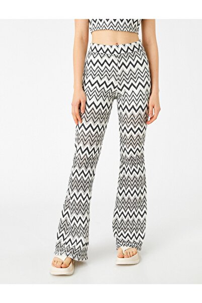 Koton Rozšířené kalhoty s vysokým pasem