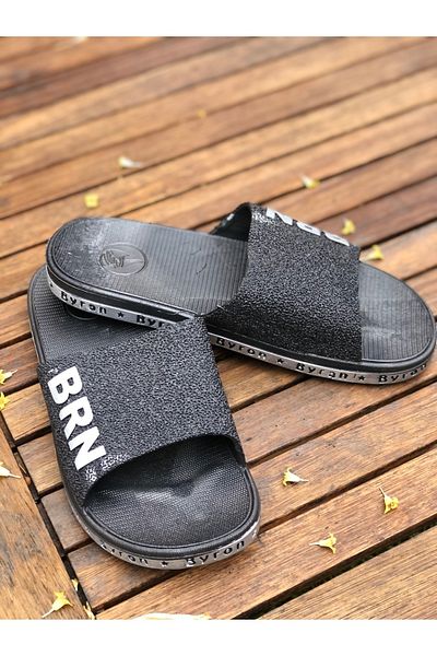 JOTAA Brn Non-Slip Comfortable Sole Pool Beach Sea Bathroom Garden Slippers