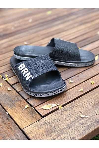 JOTAA Brn Non-Slip Comfortable Sole Pool Beach Sea Bathroom Garden Slippers
